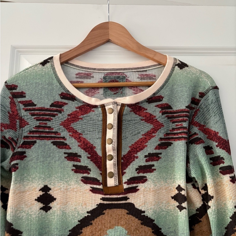 Double D Ranch Ranchwear Pack Saddle Blanket Top Western Rodeo - Picture 9 of 10